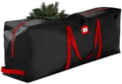 Premium red zipper Durable Handles large christmas xmas tree storage removal bag