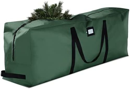 Premium red zipper Durable Handles large christmas xmas tree storage removal bag