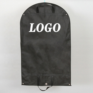 custom eco friendly non woevn clothing foldable suit bag garment bag suit cover 140cm suit bag