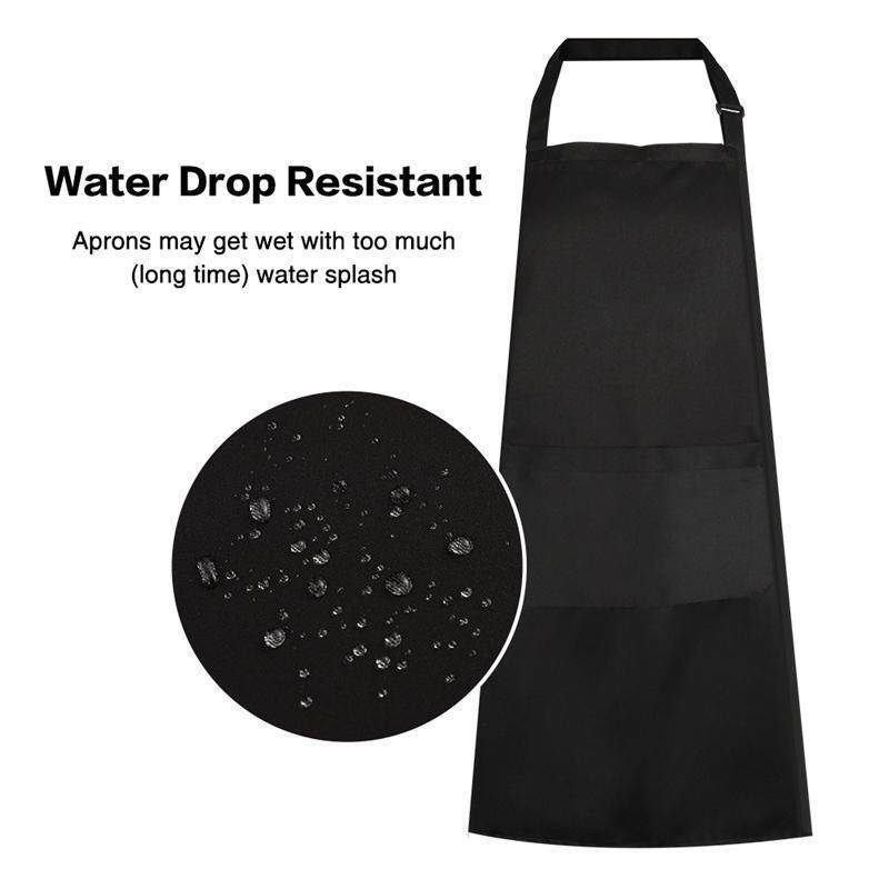 new thickened dirty-resistant wear-resistant anti-fouling kitchen women's cotton canvas apron