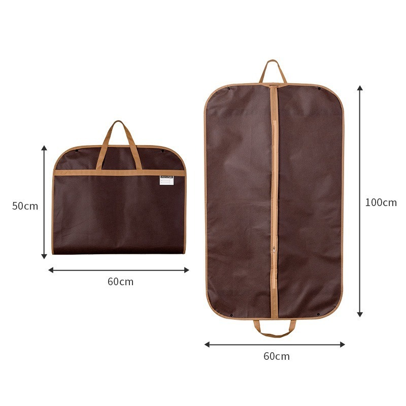 Gusseted Garment Bags for Hanging Clothes Suit Bags for Storage of Coats Garment Cover