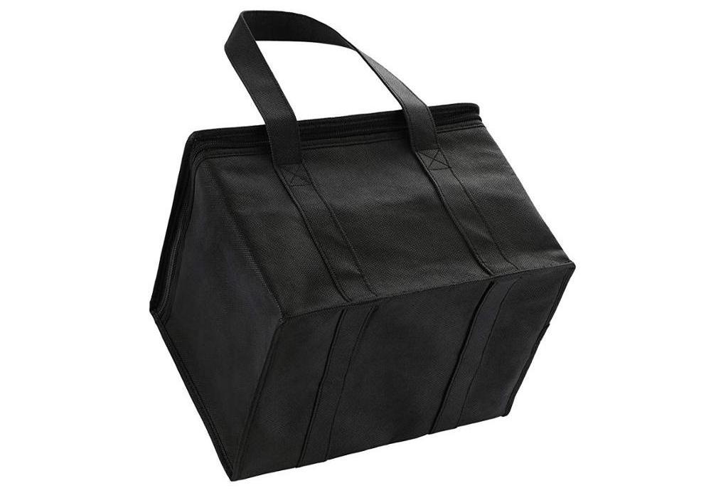 custom Reusable Non Woven Thermal Insulated Grocery Cool Carry Cooler Lunch Bag For Food