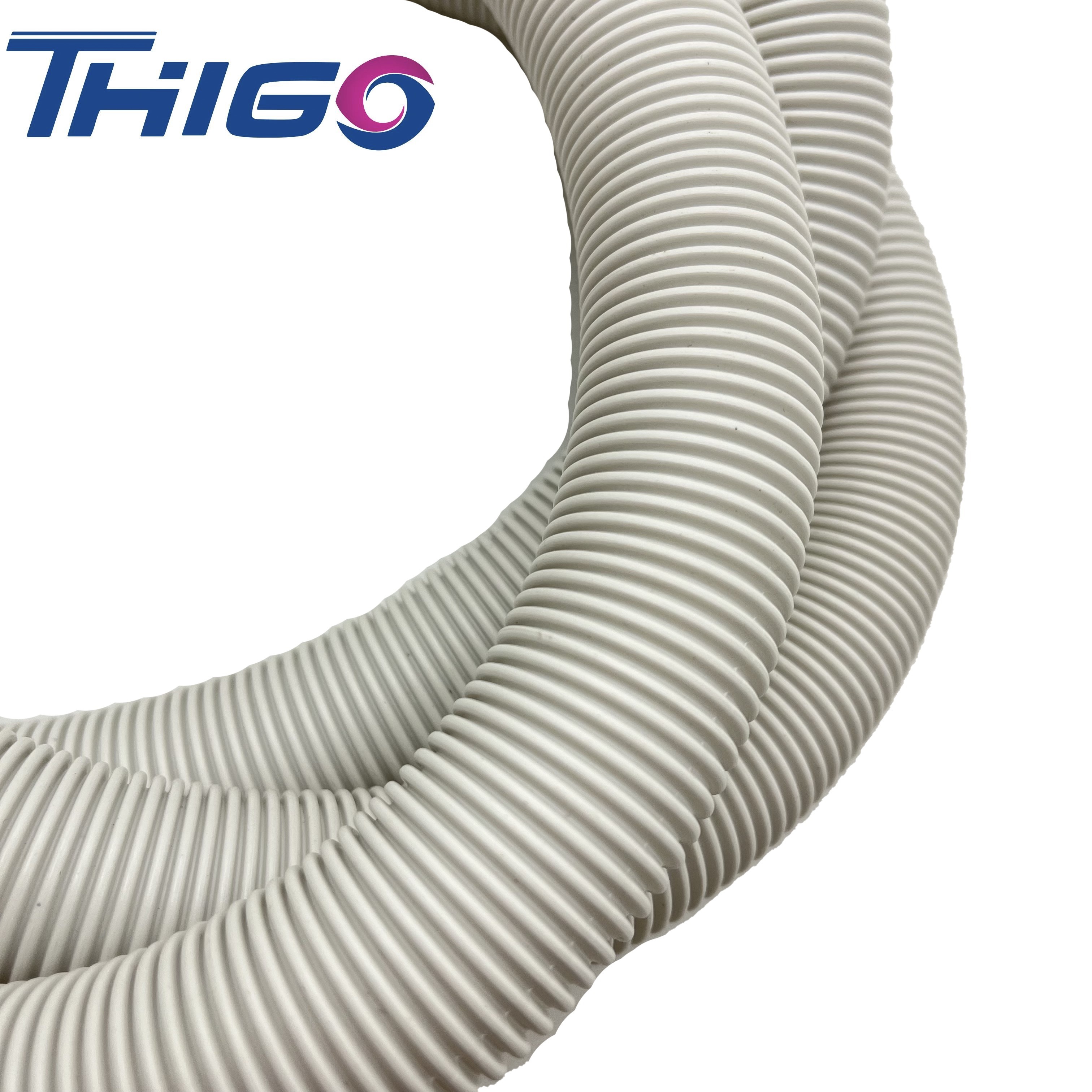 Thigo Washing Machine Parts Flexible Drain Pipe PVC EVA PE PP Appliance Parts Inlet Extension 23 4 Inch High Pressure Water Hose