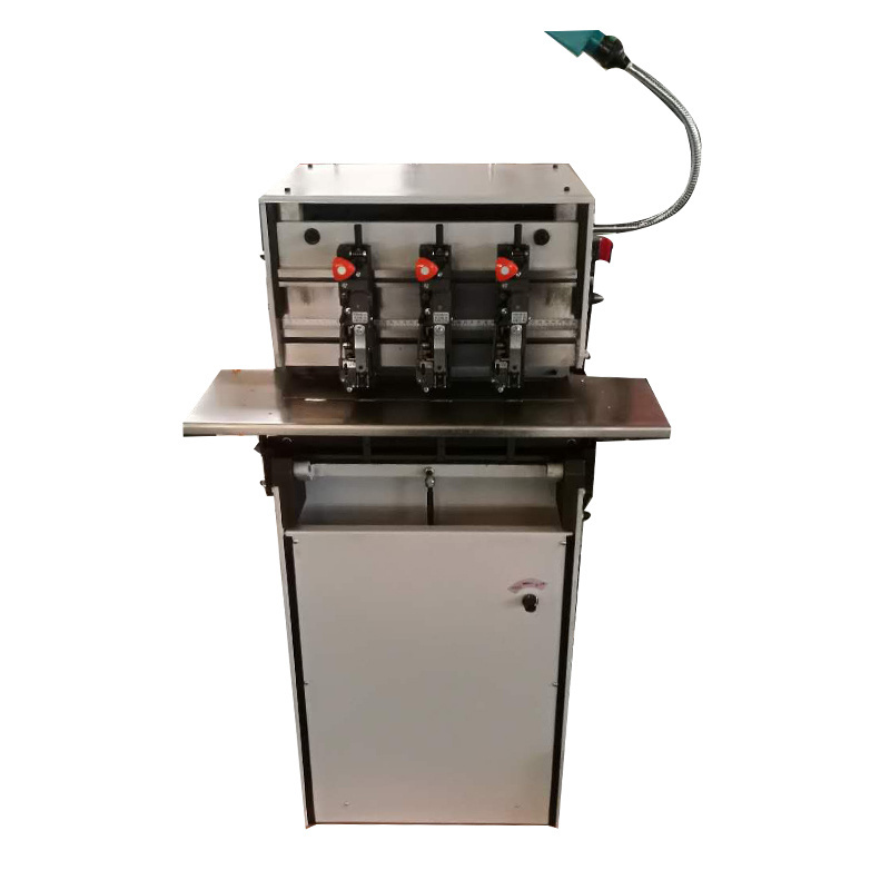 Double Horner Head Comb Wire Binding Machine