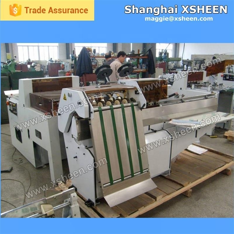 saddle stitch binding machine used for book making