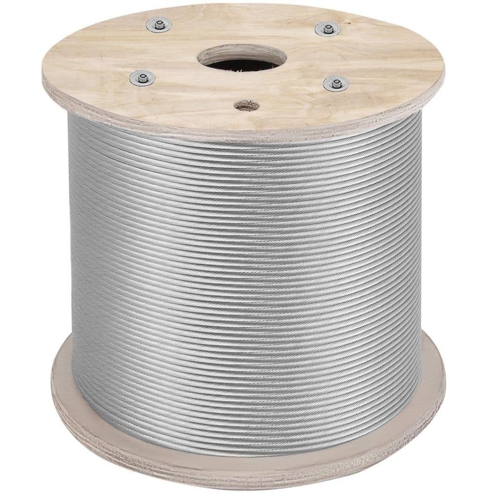 4-26mm Dia 7*19 wire rope Stainless Steel Wire Rope Galvanized Steel Drawn Wire for Cranes and Fencing Welding Service Included