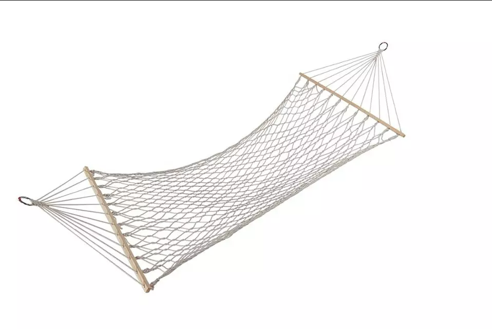 Portable Outdoor Sport Hammock, Outdoor Camping Hammock Mesh Net for Garden Beach Yard Travel Garden Swing Hanging Bed 200*150