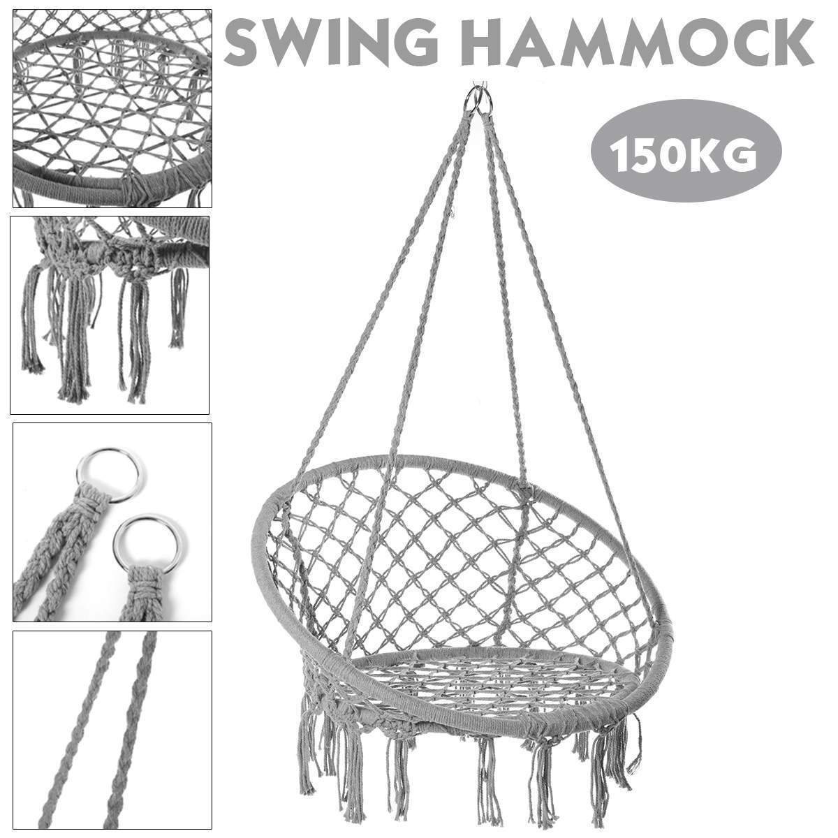 360 Degrees Hammock Chair Hanging Kit Heavy Duty Hammock Hooks Hammock Spring Ceiling Hammock Mount For Swing Chair