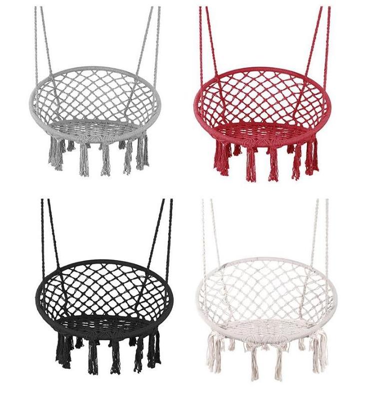 Manufacturer Best Hammock Swing Chair outdoor Macrame Swing Chair Hanging Hanging High Quality Swing Chair