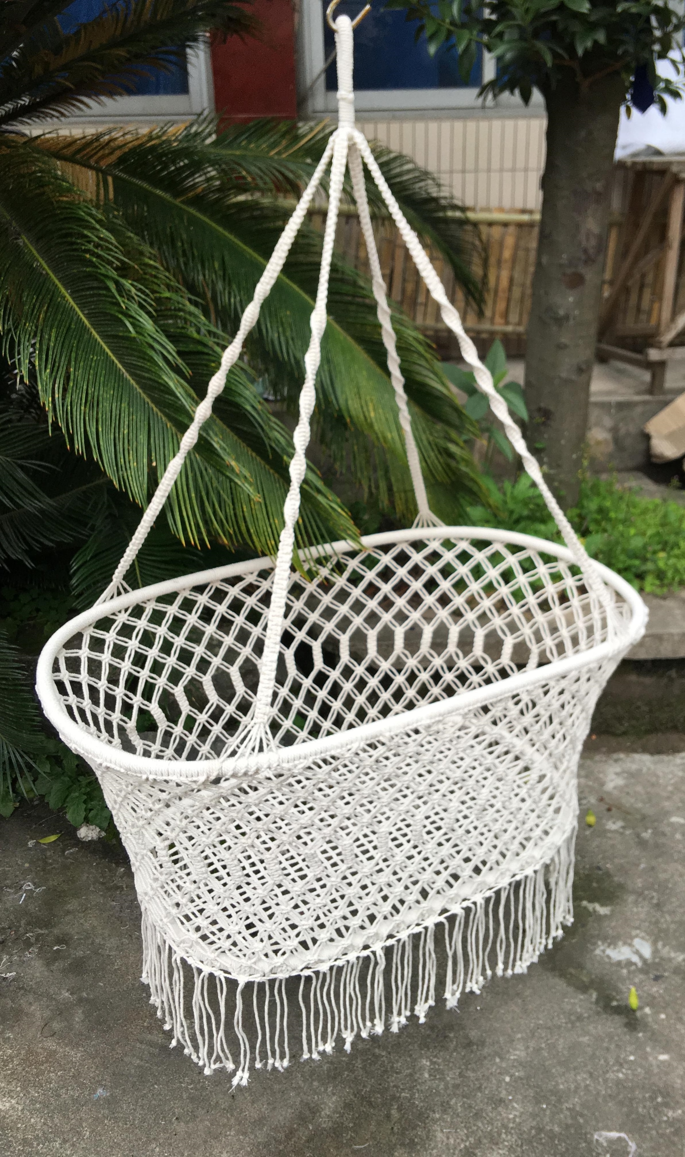 Baby Hammock Cotton Rope Hammock Chair Swing Children Hammock Rocking Sleep Bed Indoor Outdoor Hanging Sest Child Swing Seat