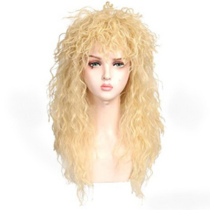 Wholesale Synthetic Wigs Heat Resistant 80s Women's Costumes Fancy Dress Party Accessory Cosplay Wig Mullet Wigs For Women