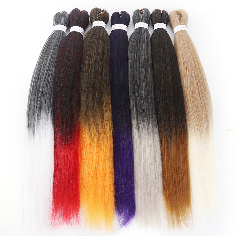 Hot Selling Hair Extensions Jumbo Crochet Ez Braid Pre Stretched Braiding Hair Afro Hair Braids Synthetic