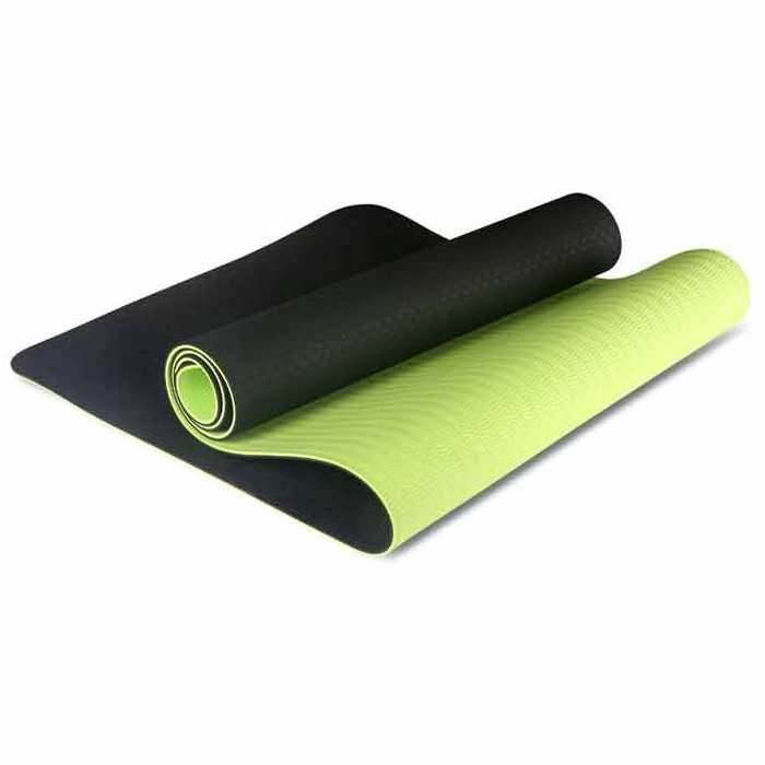 Eco-friendly TPE Material 1/4 Inch Thick Yoga Mat for Men, Women, Kids - 72