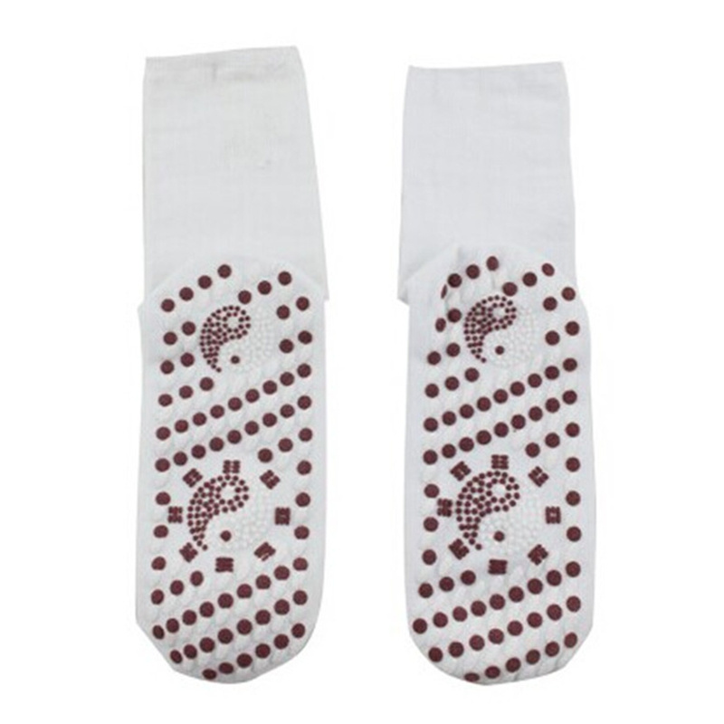 Unisex Winter Heated Therapy Warm Tourmaline Socks Pain Relief Anti-Freezing Selfheating Magnetic Socks