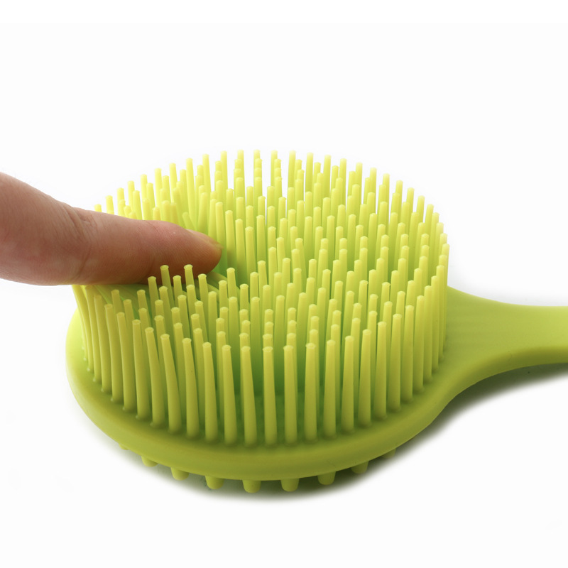 Bath Brush Back Scrub Long Handle Scrubber Massager Shower Body 15