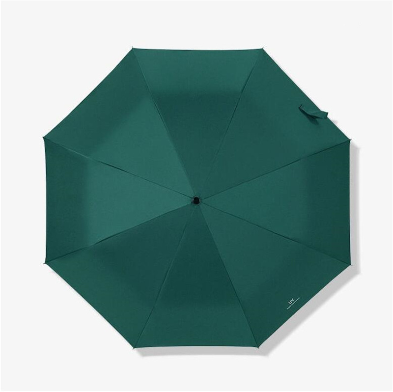 Outdoor Foldable Sun Rain Umbrella Camping Windproof 190T 8 Bones Automatic Anti UV Mini Pocket Umbrella