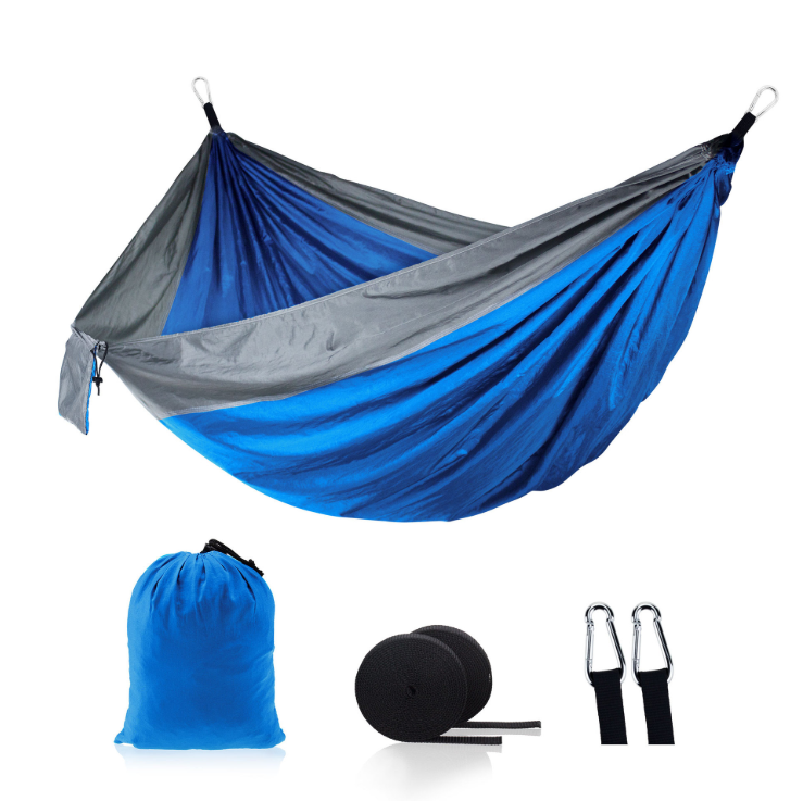 Hot Sale High Quality 210T Nylon Outdoors Single and Double Camping Hammock With Mosquito Net