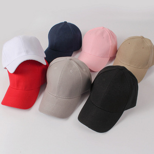 Top Level Outdoor Classic Breathable 21 Colors Plain Cotton Sunshade Unisex Baseball Cap Hat for Sports