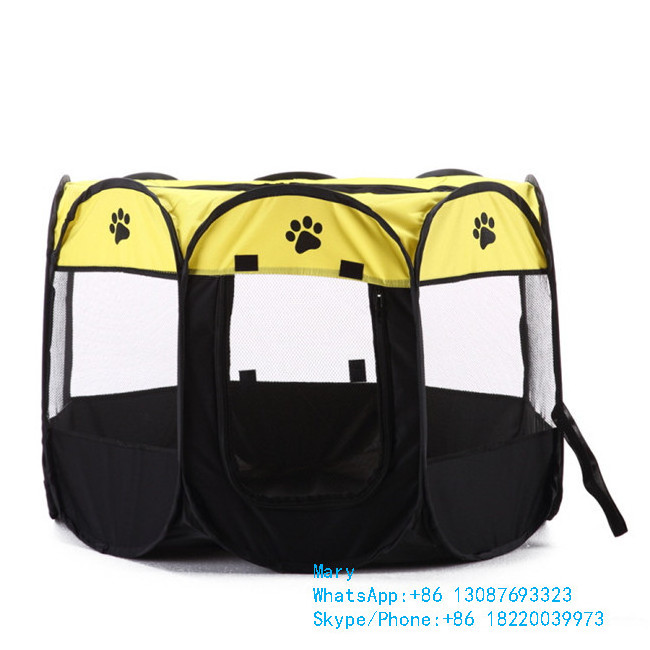 Wholesale durable portable outdoor waterproof cat dog house folding outdoor camping pet tent