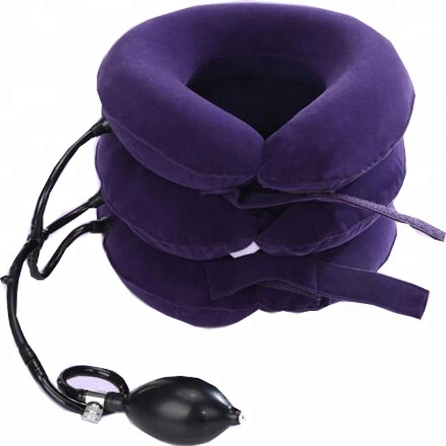 CE  U pillow inflatable air cervical neck traction collar