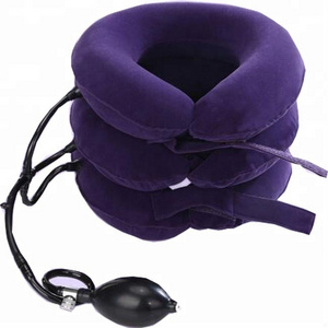 CE  U pillow inflatable air cervical neck traction collar