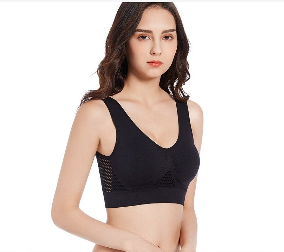 Frameless Bra Sports Brush Unframed Plus Size Sexy Push Up Bralette Women's Bust Bones Top Female Wireless Bra