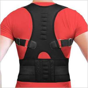 Custom Hot sale neoprene Magnetic Lumbar support Belt Posture Corrector Back Brace