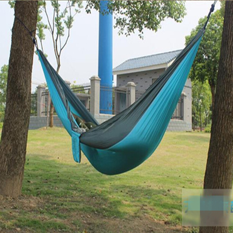 New Aliexpress Hot Selling Outdoor Swing Chair Hanging Camping Cotton Double Bed Patio Canvas Hammock