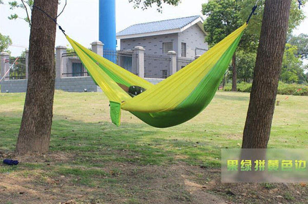 New Aliexpress Hot Selling Outdoor Swing Chair Hanging Camping Cotton Double Bed Patio Canvas Hammock