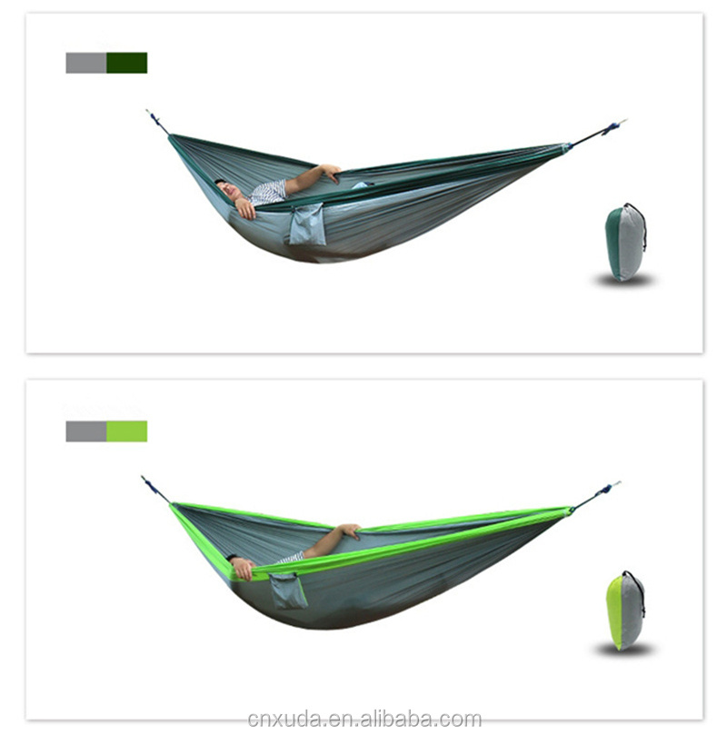 Custom Hot Sale Parachute Screen Hammock with Canopy for Outdoor Camping