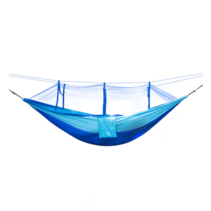 Double Person Travel Outdoor Camping Tent Hanging Hammock Swing Bed Mosquito Camping Hammock