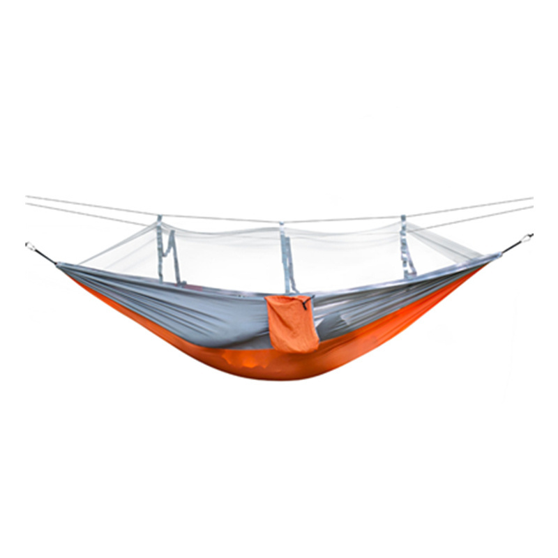 Double Person Travel Outdoor Camping Tent Hanging Hammock Swing Bed Mosquito Camping Hammock