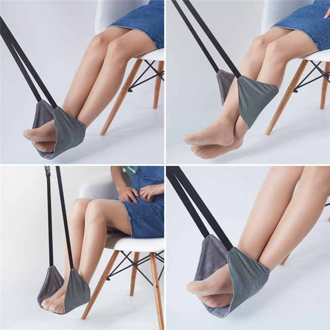 Portable Mini Office Foot Rest Stand Desk Feet Hammock