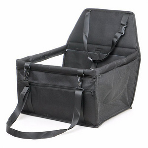 Hot Selling Car Booster Seat for Dog Travel Safety Seat Pet Bag Carrier by Car