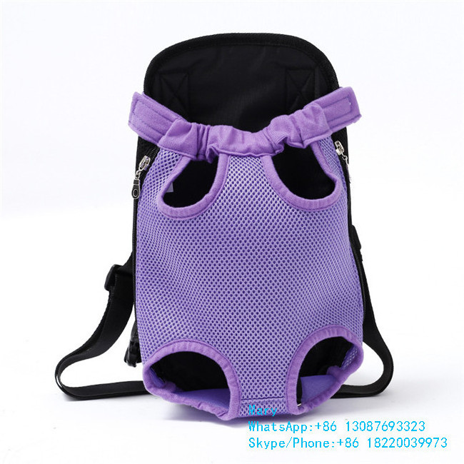 Portable Front Chest Pack Pet Carrier Backpack Shoulder Bag For Dogs Cats Puppy Carriers