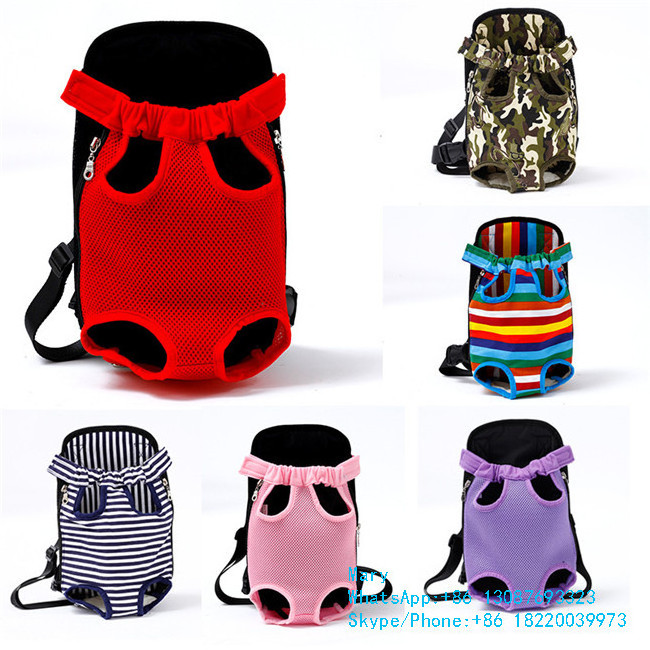 Hot sale outdoor cat dog chest belt pack pet carrier backpack pet bag