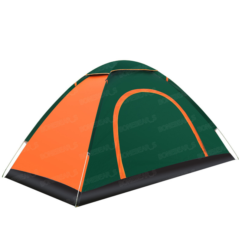 Automatic Windproof Waterproof Double Layer Portable Hiking Outdoor 3 Person Fast Open Camping Tent