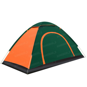 Automatic Windproof Waterproof Double Layer Portable Hiking Outdoor 3 Person Fast Open Camping Tent