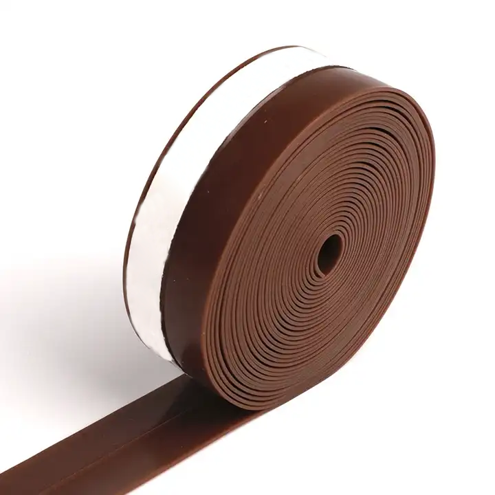 3m 10m Weather Stripping Self Adhesive Bottom Stopper Windproof Window Tape Door Sealing Strip