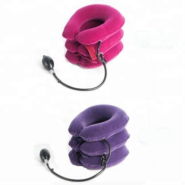 CE  U pillow inflatable air cervical neck traction collar