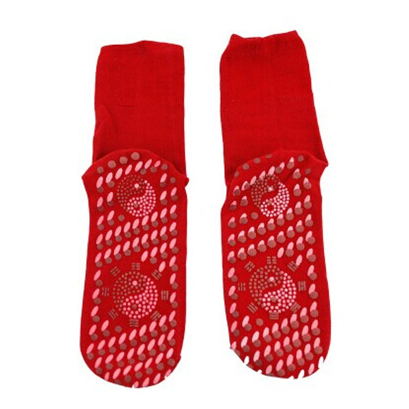 Unisex Winter Heated Therapy Warm Tourmaline Socks Pain Relief Anti-Freezing Selfheating Magnetic Socks