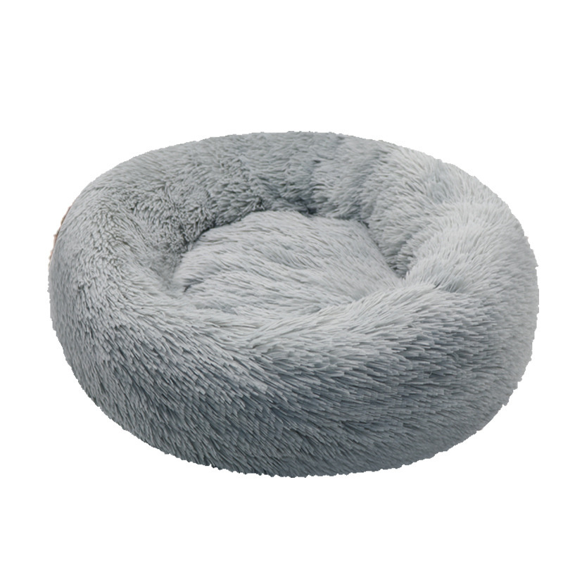 Comfortable Warm Lovely Long Fluffy Pet Soft Mat Doghouse Cat Sleeping Nest Plush Pet Bed