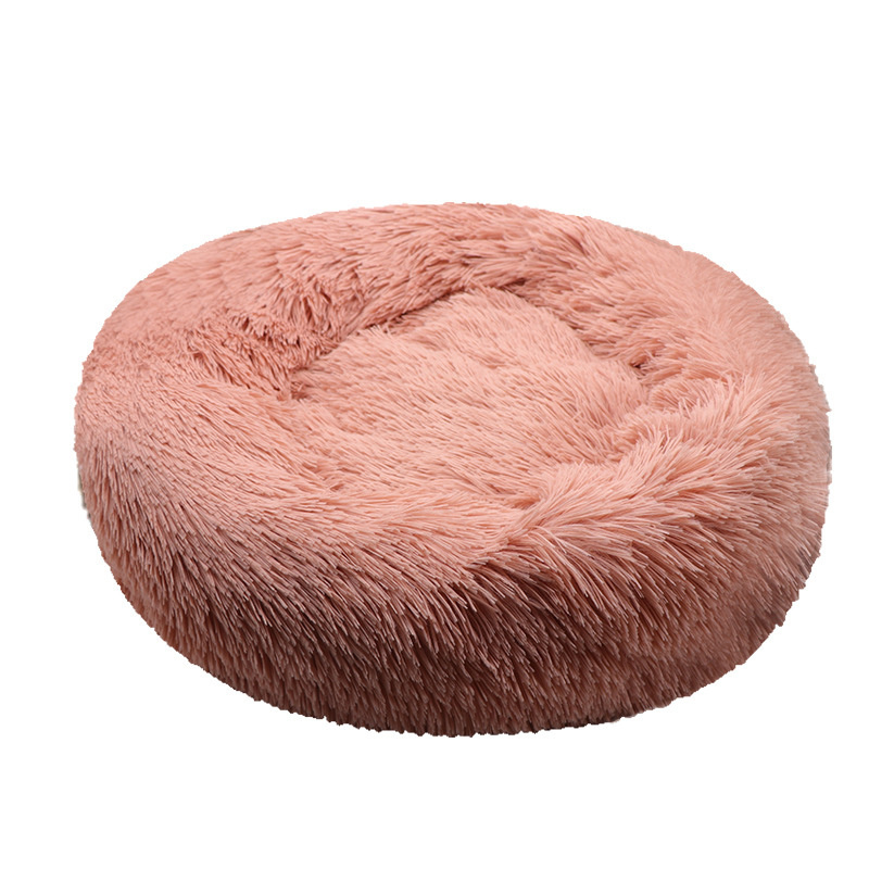 Comfortable Warm Lovely Long Fluffy Pet Soft Mat Doghouse Cat Sleeping Nest Plush Pet Bed