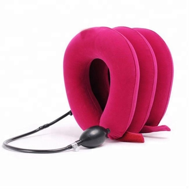 CE  U pillow inflatable air cervical neck traction collar