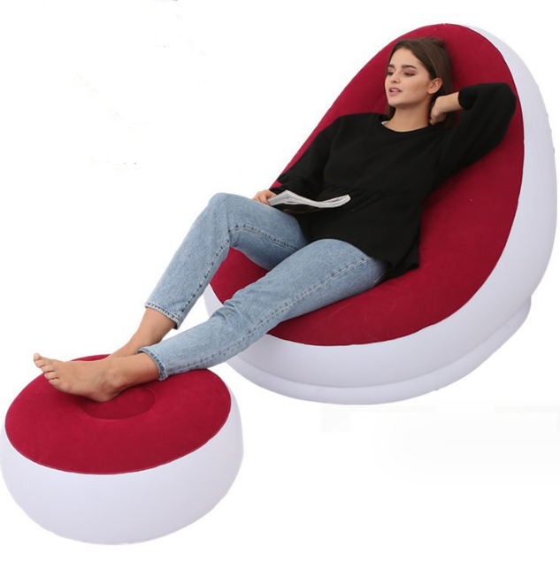 Office Balcony Outdoor Travel Camping Picnic Inflatable Chair Air Sofa Inflatable Couch Lounge Chair