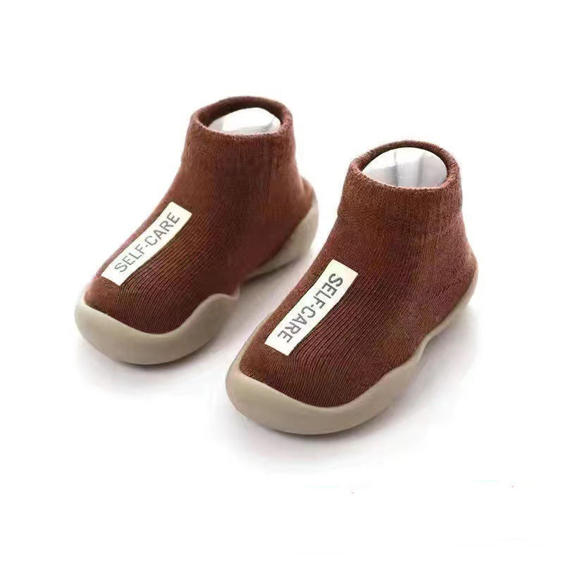 Breathable Walking Sock Infant Shoes Baby First Walking Soft Rubber Sole Toddle Sneaker