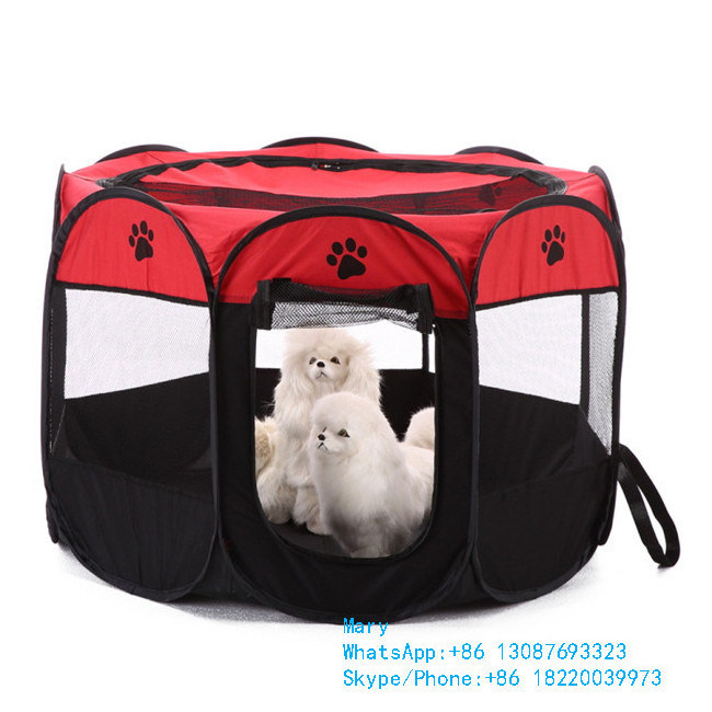 Wholesale durable portable outdoor waterproof cat dog house folding outdoor camping pet tent