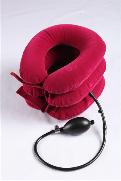 Orthopedic Inflatable Foldable Neck Traction Device  Neck Pillow Cervical Neck Stretcher