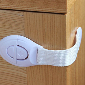 Baby Safety Locks Child Proof Cabinet Locks With Adhesive Adjustable Strap Latches To Drawer Fridge Toilet