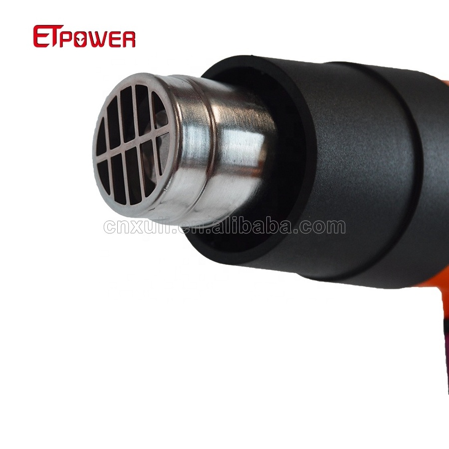 ETpower 2000W Industrial Electric Hot Air Gun Thermoregulator Heat Gun Shrink Wrap Thermal Blower Dryer For Soldering